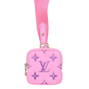 Louis Vuitton Lanyard Multi pochette Monogram Bag Pink